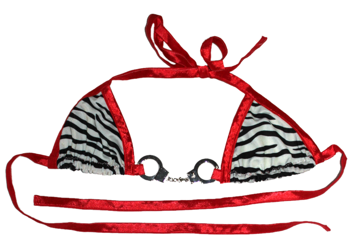 First Offender Bikini Top - Zebra
