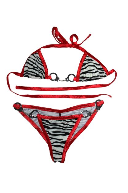 First Offender Bikini Bottom - Zebra