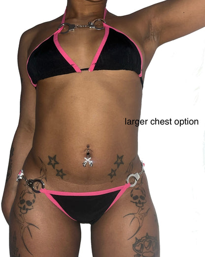 First Offender Bikini Top - Black